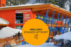 Bus Aquapark inkl. Halvpension, AQP, 4 dages liftkort