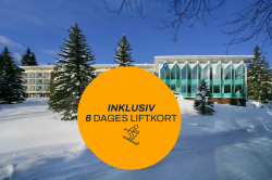 Fly Lesana inkl.  halvpension, Wellnessentre,6 dages liftkort